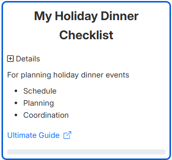 Image of a workflow title made from simple text